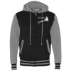 Unisex Heavyweight Varsity Full-Zip Hooded Sweatshirt Thumbnail