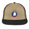 Flat Bill Snapback Trucker Cap Thumbnail