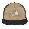 Flat Bill Snapback Trucker Cap Thumbnail