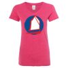 Women’s Glitter V-Neck T-Shirt Thumbnail